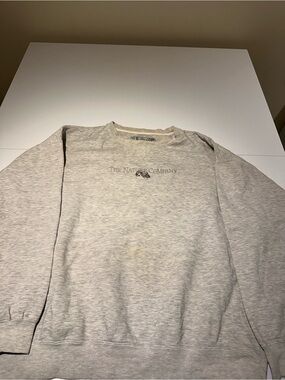 Gear For Sports Light Heather Gray Crewneck Sweater with Subtle Logo